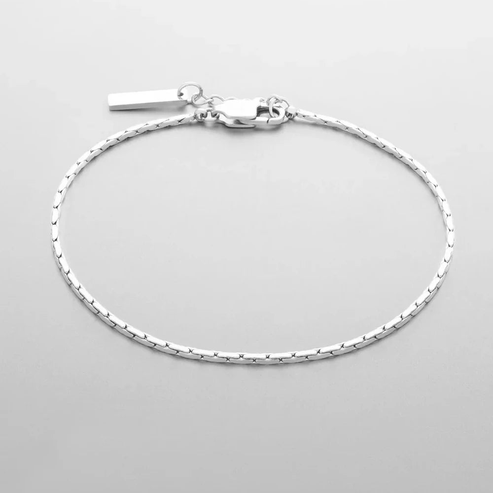Voyager Geometric Link Bracelet Stainless Steel