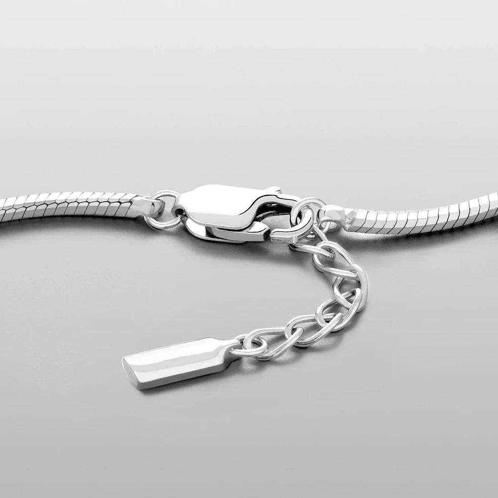 Atlas Octagonal Chain Bracelet Stainless Steel